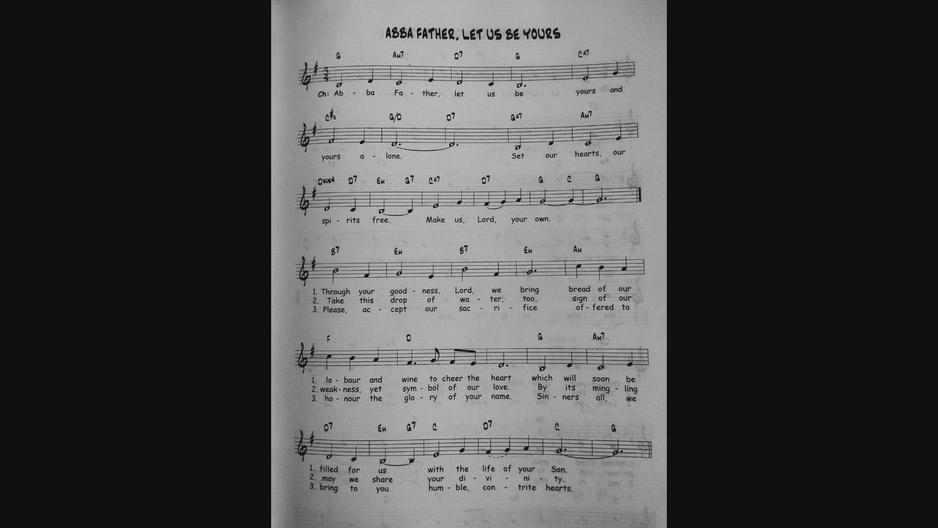 'Video thumbnail for Abba Father Let Us Be Yours - Catholic Mass Song Sheet Music'